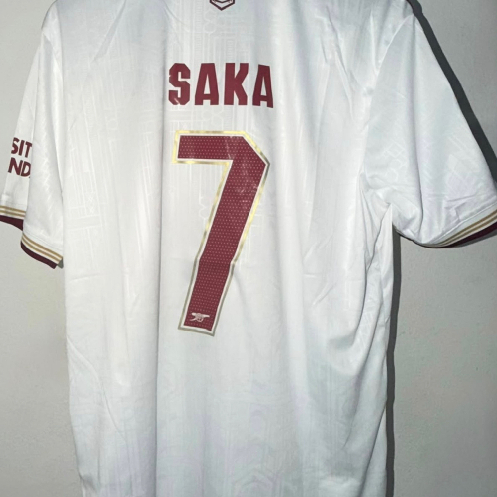 Saka ucl arsenal away jersey size xl